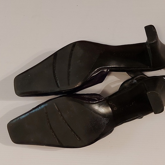 Liz Claiborne Eel Skin Slingbacks - Picture 3 of 10